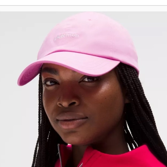 Lululemon Pink Frosting Unisex Classic Ball Adjustable Cap Size S/M NWT
